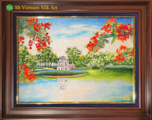 Tranh Thêu Tay Quảng Ninh 'Hồ Gươm' tranh-theu-tay-quang-ninh (11)