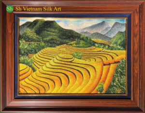 Tranh Thêu Tay Quảng Ninh 'Phong cảnh ruộng bậc thang' tranh-theu-tay-quang-ninh (16)