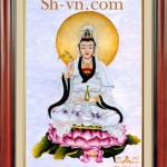 Tranh thêu tay truyền thống ‘Phật Bà Quan Âm’ (59)