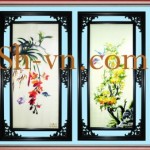 Tranh thêu tay tứ quý ‘Bộ tứ 136’