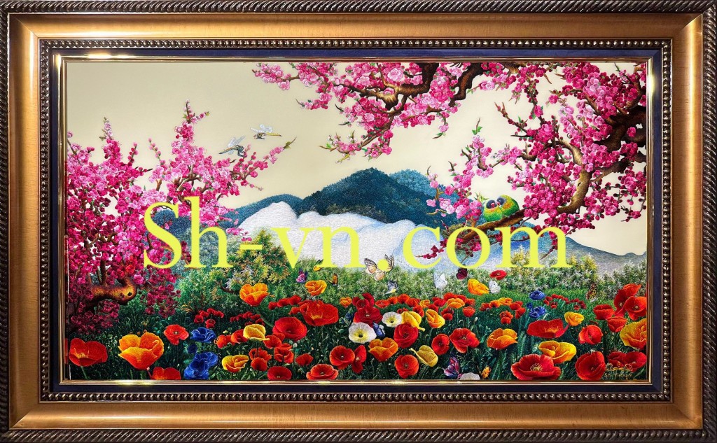 Apricot Blosoms Hand Embroidery "Landscape embroidey pattern" Apricot-blossoms-hand-embroidery (53)