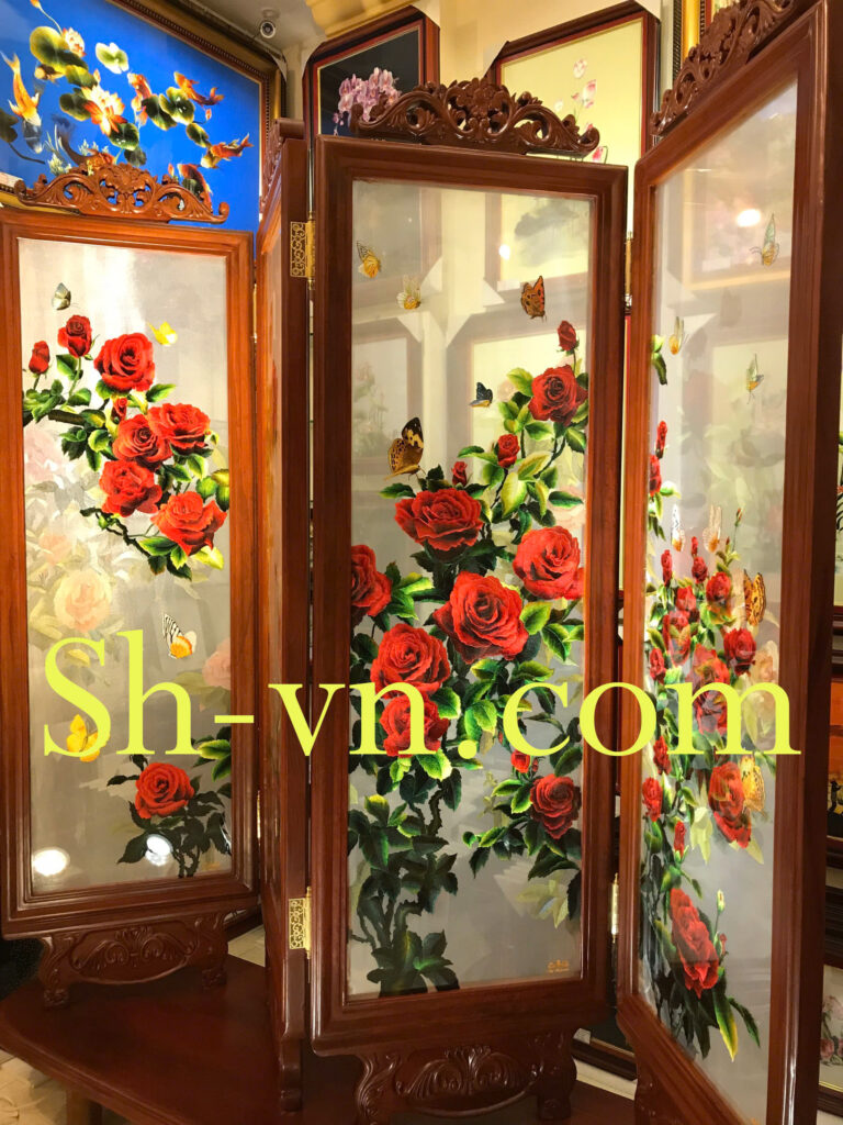 Silk Embroidery New York "Double sided embroidery pattern for a rose screen" Silk-embroidery-new-york (5)