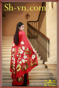 Silk Embroidery In Washington DC "Hand embroidered Ao Dai with lotus motifs" silk-embroidery-in-washington-dc (15)