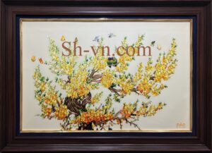 Những Bức Tranh Thêu Hoa Mai 'Đánh thức mùa xuân' (4) 100-nhung-buc-tranh-theu-hoa-mai (4)