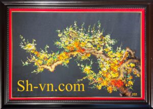 Best Handmade Embroidery in Colorado 'Yellow apricot flowers' top-10-best-handmade-embroidery-in-colorado (8)