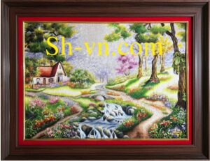 Handmade Embroidery in Washington, DC 'Happy Garden' top-10-best-handmade-embroidery-in-washington-dc (7)