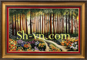 Silk Art in Dublin 'Pine forest' top-10-best-silk-art-in-dublin (6)