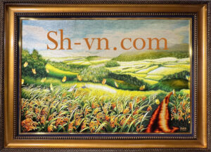 Silk Art in San Jose 'Rice Fields' top-10-best-silk-art-in-san-jose (4)