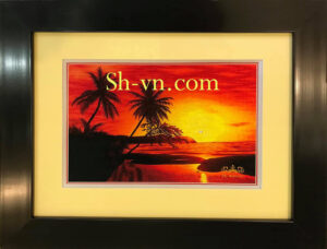 Silk Embroidery Painting 'Sunset' top-10-best-silk-embroidery-painting (7)