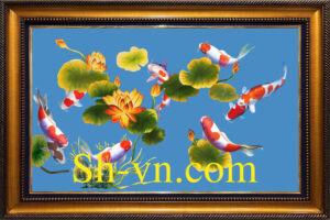 Tranh Thêu Tay Ninh Bình 'Phú quý hữu dư' tranh-theu-tay-ninh-binh (7)